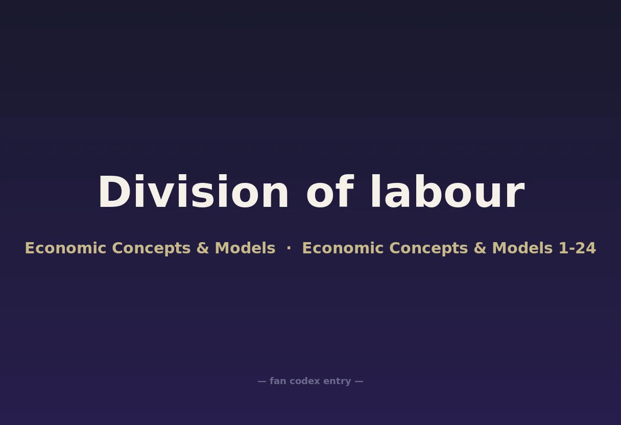 Division of labour