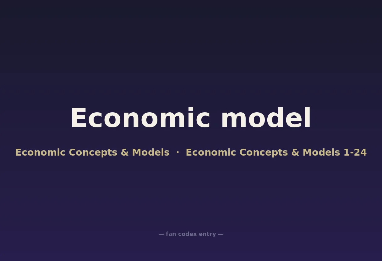 Economic model